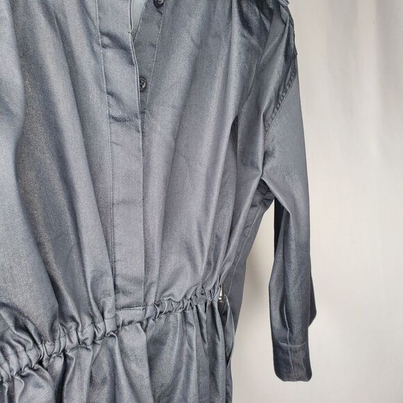 Carla Rockmore Top Women Small Black Cinched - Picture 6 of 10